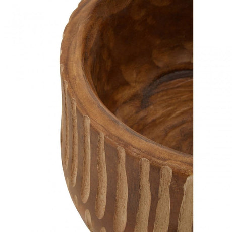 Arlo Large Brown And Natural Planter