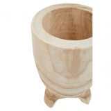Arlo Large Natural Wooden Planter