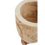 Arlo Small Natural Wooden Planter