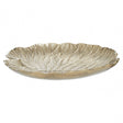 Salma Large Gold Finish Lotus Leaf Plate