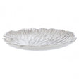 Salma Large Silver Lotus Leaf Plate