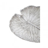 Salma Large Silver Lotus Leaf Plate