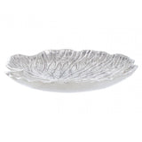 Salma Small Silver Lotus Leaf Plate