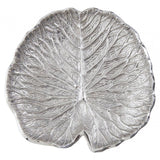 Salma Small Silver Lotus Leaf Plate