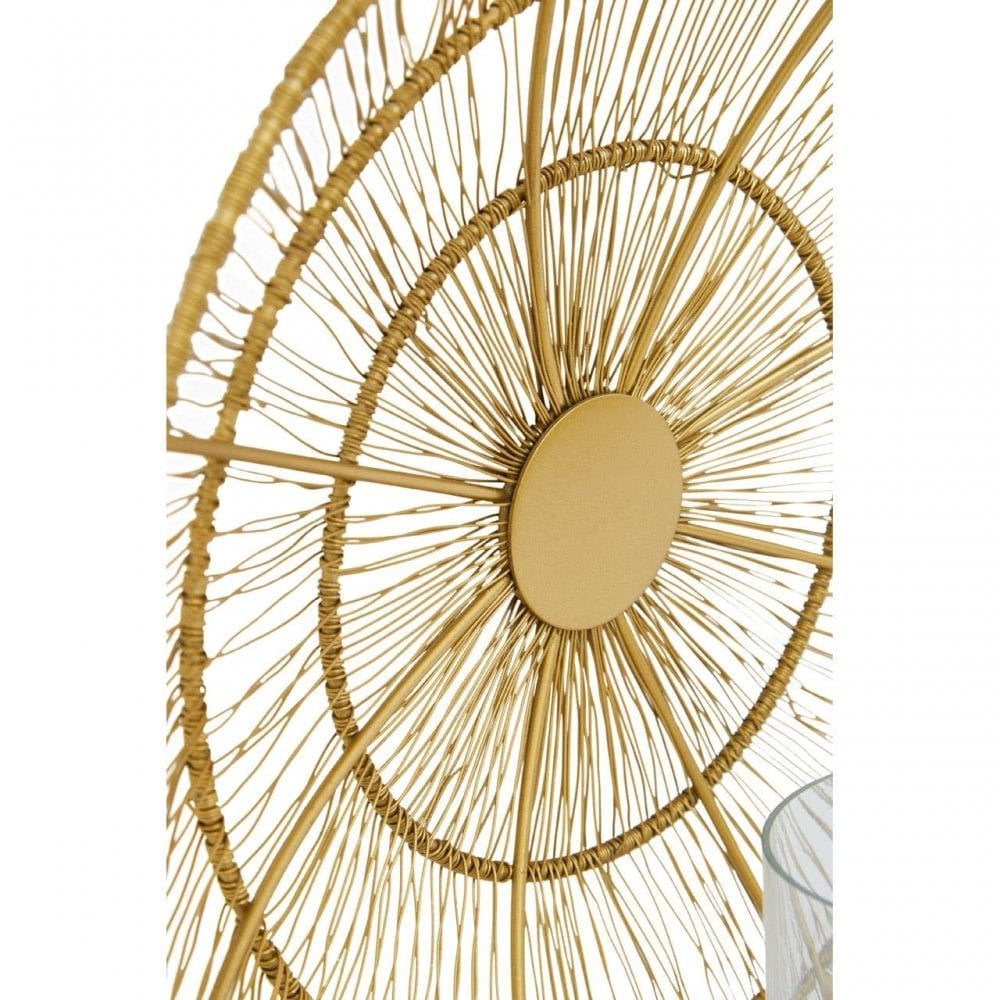 Enzo Gold Wire Wall Sconce