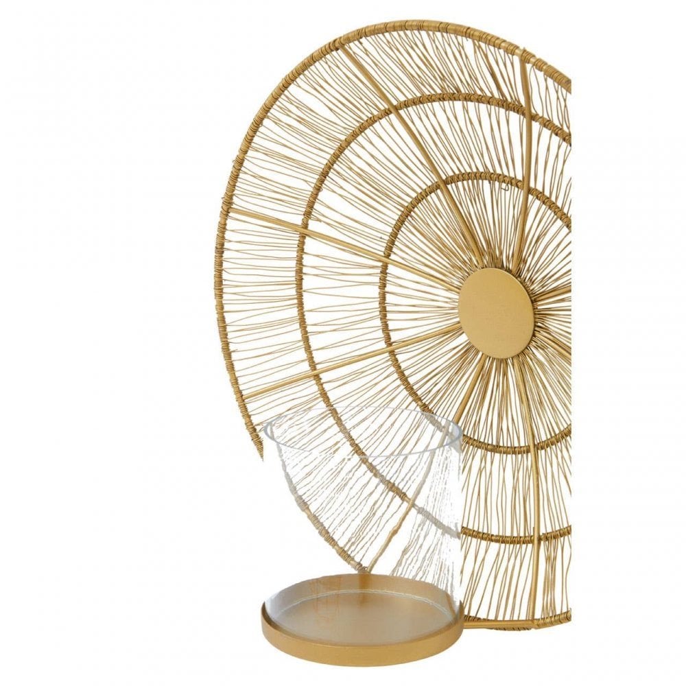 Enzo Gold Wire Wall Sconce