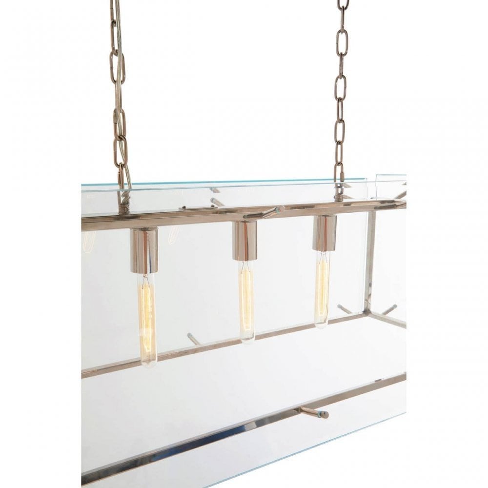 Palasso Nickel Finish Pendant Light
