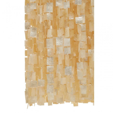 Palu Natural And Gold Shade Pendant