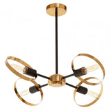 Trieste Four Bulb Ring Pendant Light