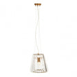 Fifty Five South 3 Bulb Bronze Pendant Light