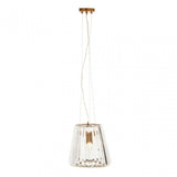 Fifty Five South 3 Bulb Bronze Pendant Light