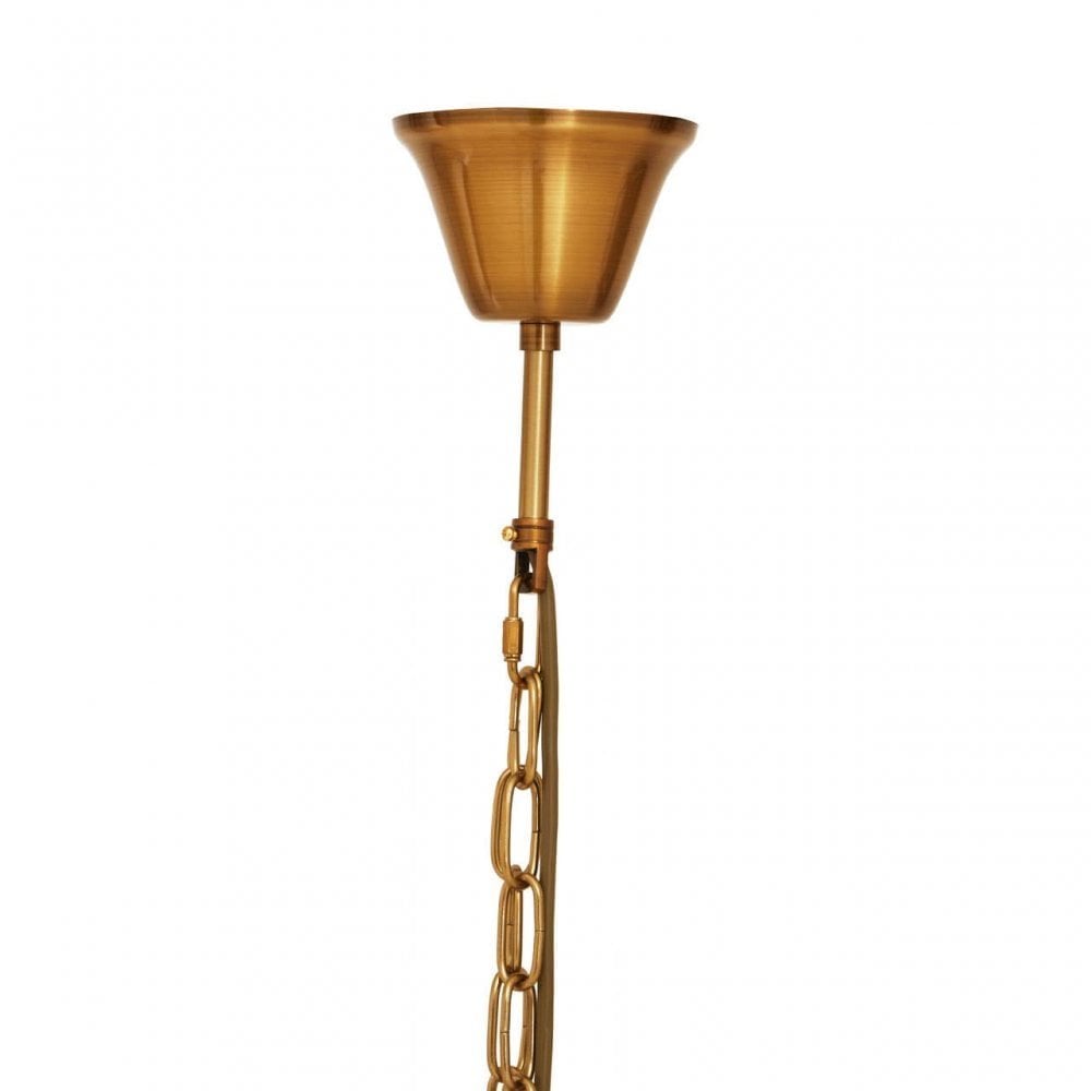 Fifty Five South 5 Bulb Bronze Pendant Light