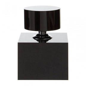 Carrie Black Finish Large Crystal Bottle