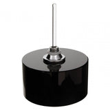 Carrie Black Finish Large Crystal Bottle