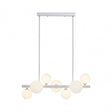 Abira Chrome 7 Bulb Pendant Lamp