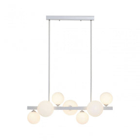 Abira Chrome 7 Bulb Pendant Lamp