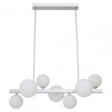 Abira Chrome 7 Bulb Pendant Lamp