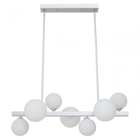 Abira Chrome 7 Bulb Pendant Lamp