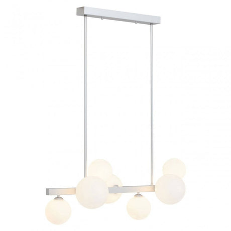 Abira Chrome 7 Bulb Pendant Lamp