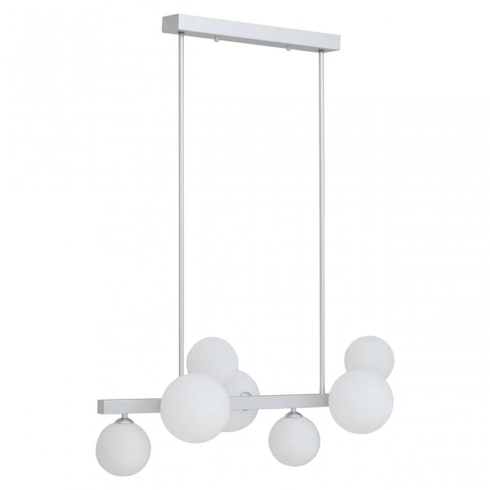 Abira Chrome 7 Bulb Pendant Lamp