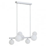 Abira Chrome 7 Bulb Pendant Lamp