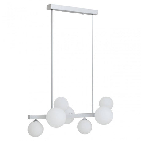 Abira Chrome 7 Bulb Pendant Lamp