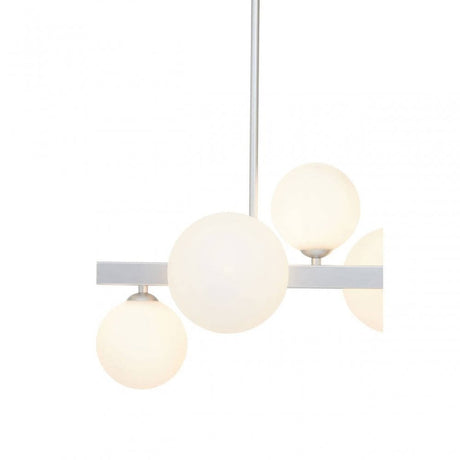 Abira Chrome 7 Bulb Pendant Lamp