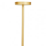 Abira Eight Bulb Gold Finish Pendant Light