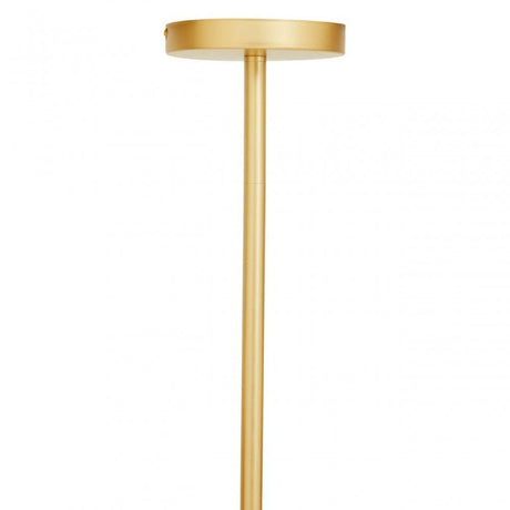 Abira Eight Bulb Gold Finish Pendant Light