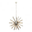 Karlo Smoke Grey Glass And Chrome Finish Light