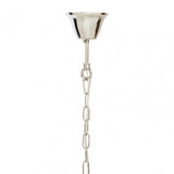 Karlo Pendant Light In Clear Acrylic And Chrome Finish