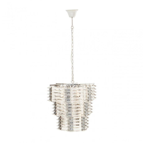 Karli Glass And Chrome Finish Prism Light