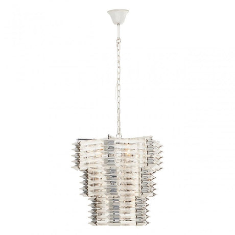 Karli Glass And Chrome Finish Prism Light