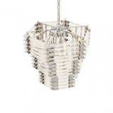 Karli Glass And Chrome Finish Prism Light
