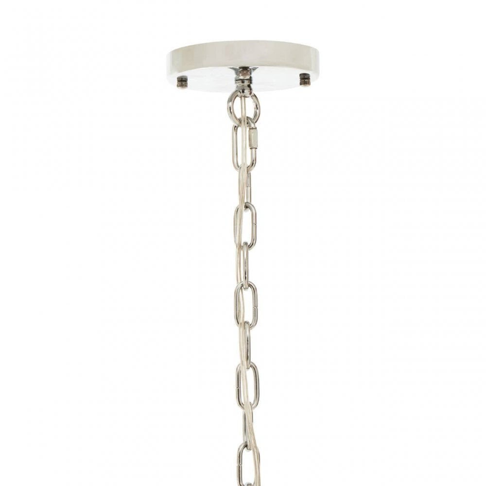Karli Chrome And Glass Vertical Light