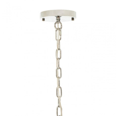 Karli Chrome And Glass Vertical Light