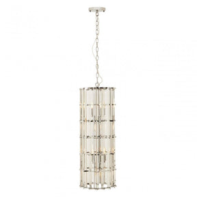 Karli Glass And Chrome Finish Vertical Light