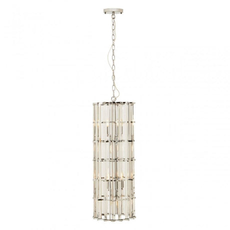 Karli Glass And Chrome Finish Vertical Light