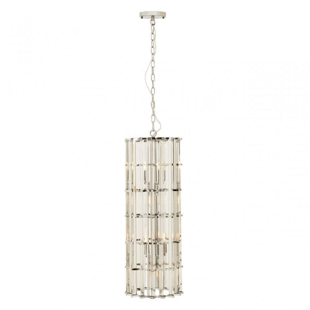Karli Glass And Chrome Finish Vertical Light