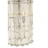 Karli Glass And Chrome Finish Vertical Light