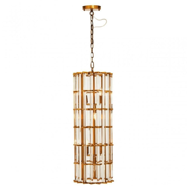 Karli Brass Finish Vertical  Light