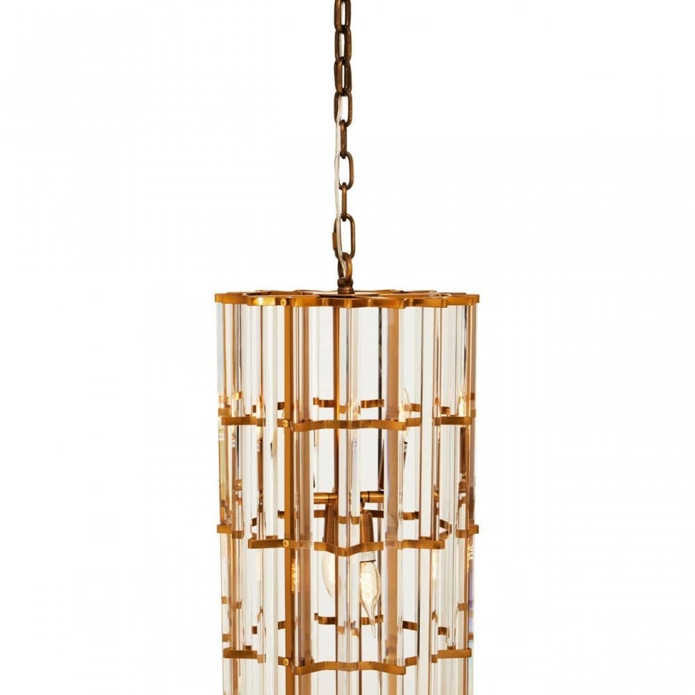 Karli Brass Finish Vertical  Light