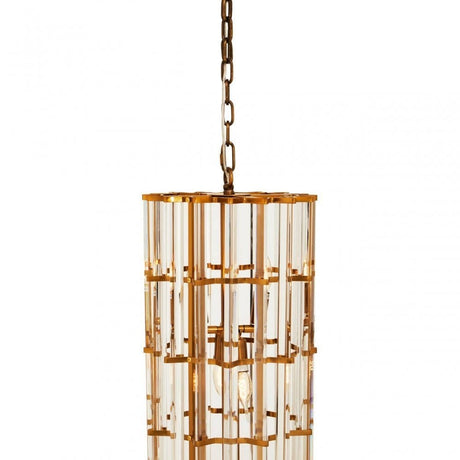 Karli Brass Finish Vertical  Light