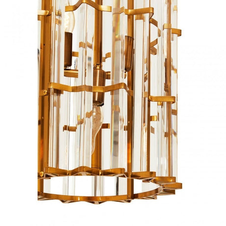 Karli Brass Finish Vertical  Light
