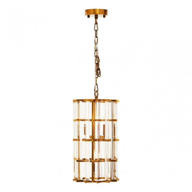 Karli Brass Finish Vertical Light