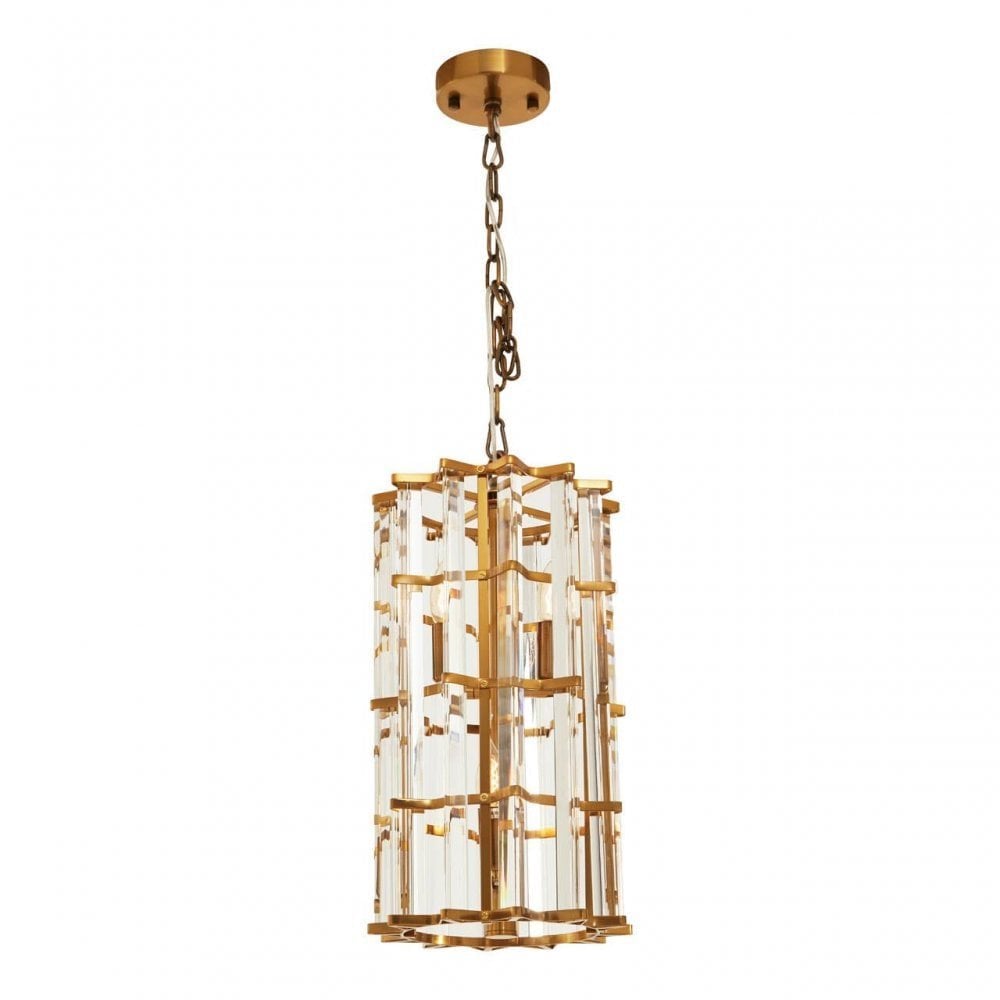 Karli Brass Finish Vertical Light