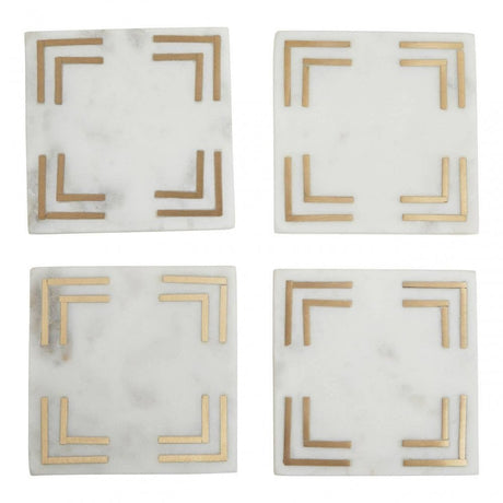 Omari Set Of Four Square Coasters