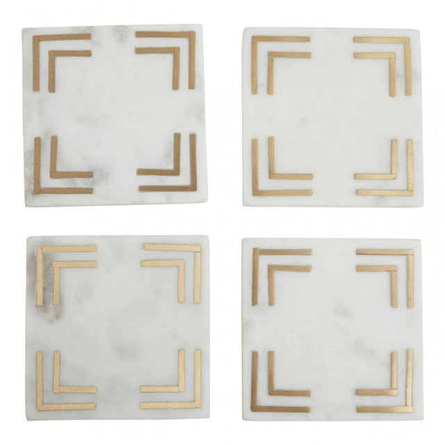 Omari Set Of Four Square Coasters