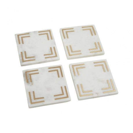 Omari Set Of Four Square Coasters