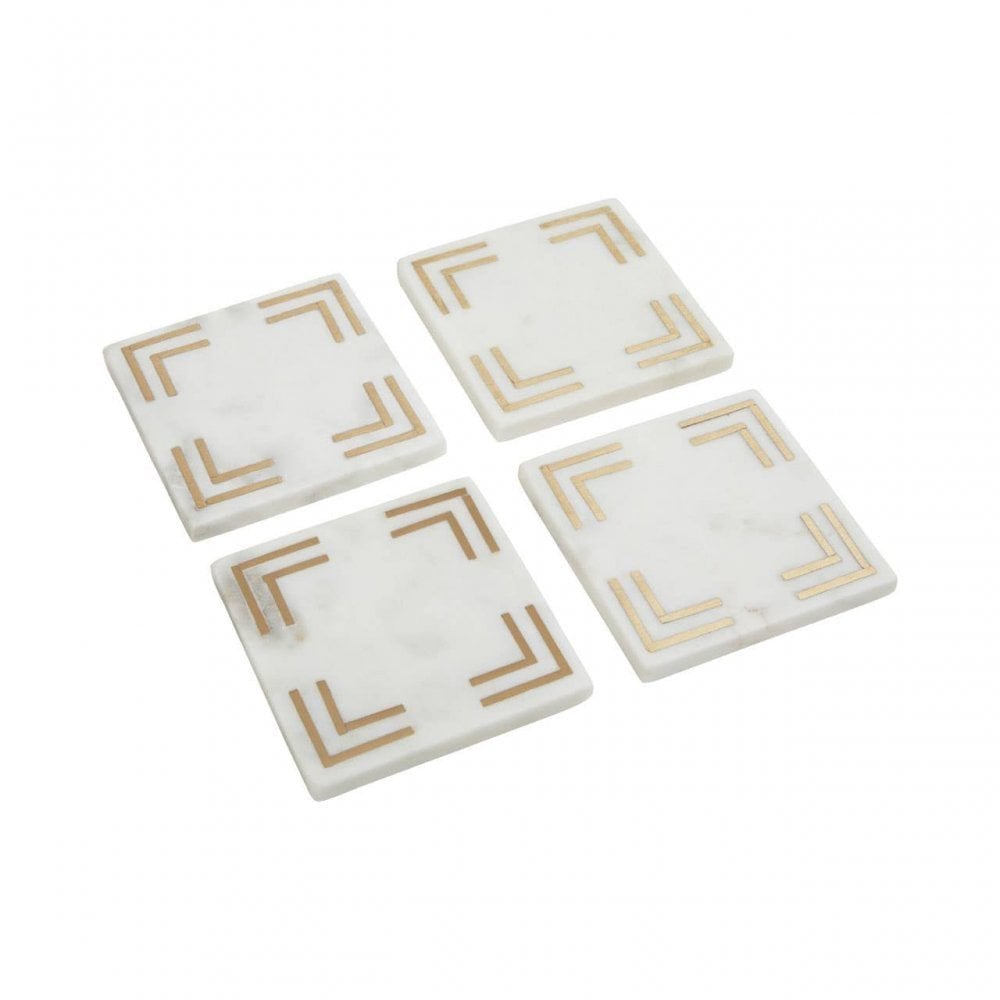 Omari Set Of Four Square Coasters